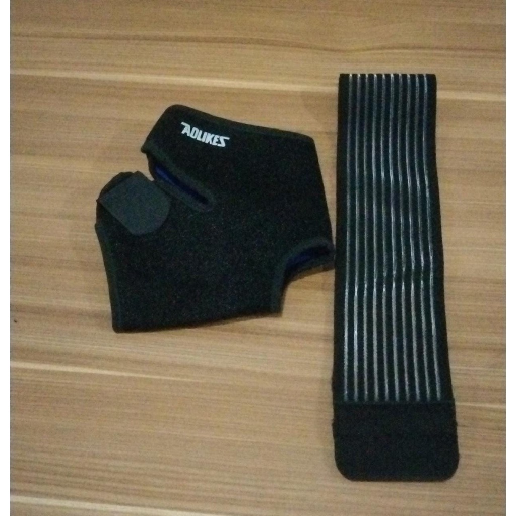 Pelindung Lutut dan pelindung ankle kaki  AOLIKES ankle support and knee protector