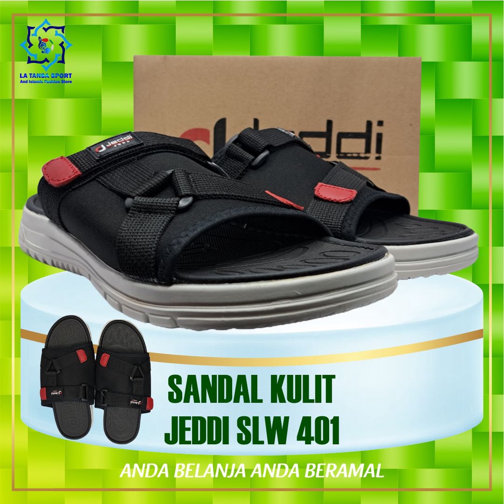 SANDAL KULIT JEDDI SLW 401 TERBARU