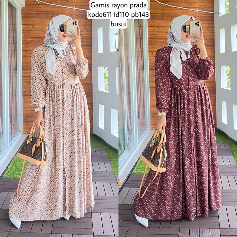 Gamis Rayon Terbaru / Gamis Crinkle Terbaru / Gamis Rubiah Terbaru / Gamis Jumbo Terbaru / Midi Dres