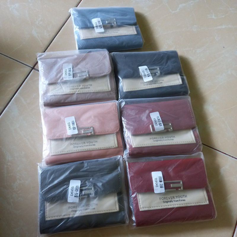 Dompet korea / Dompet lipat / Dompet mini import