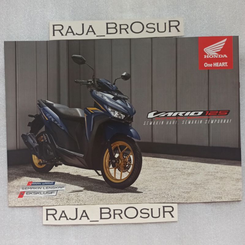 Poster brosur Honda Vario 125 2021