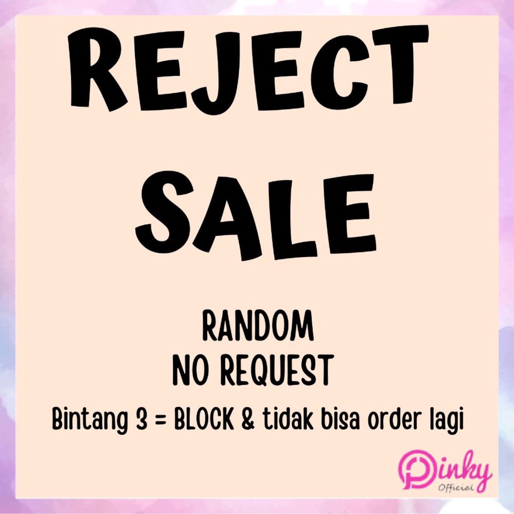 Pinky SALE BARANG RIJEK PAKAIAN DALAM 5005