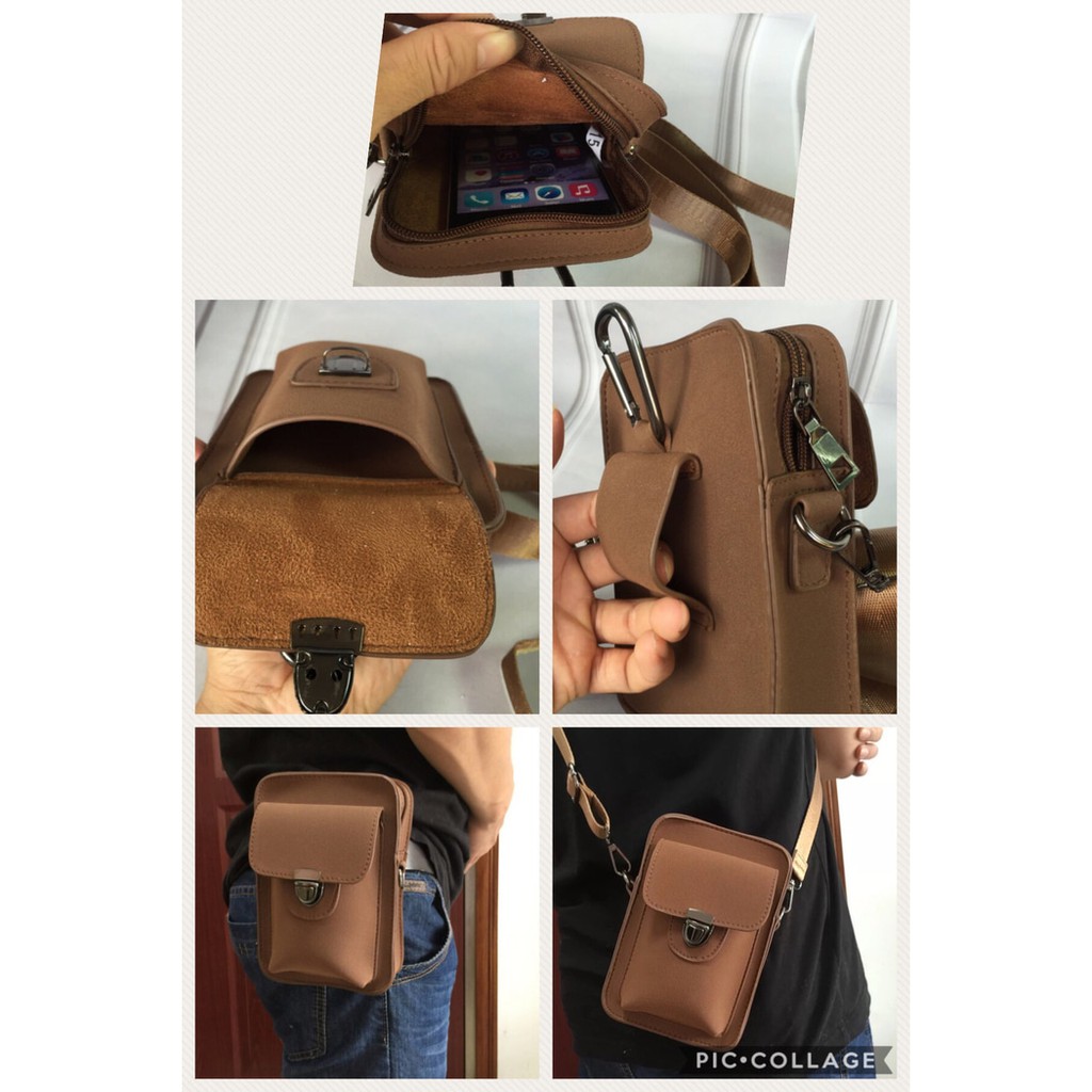 Tas Selempang Kulit Tas Pinggang Hp Tortie 9889