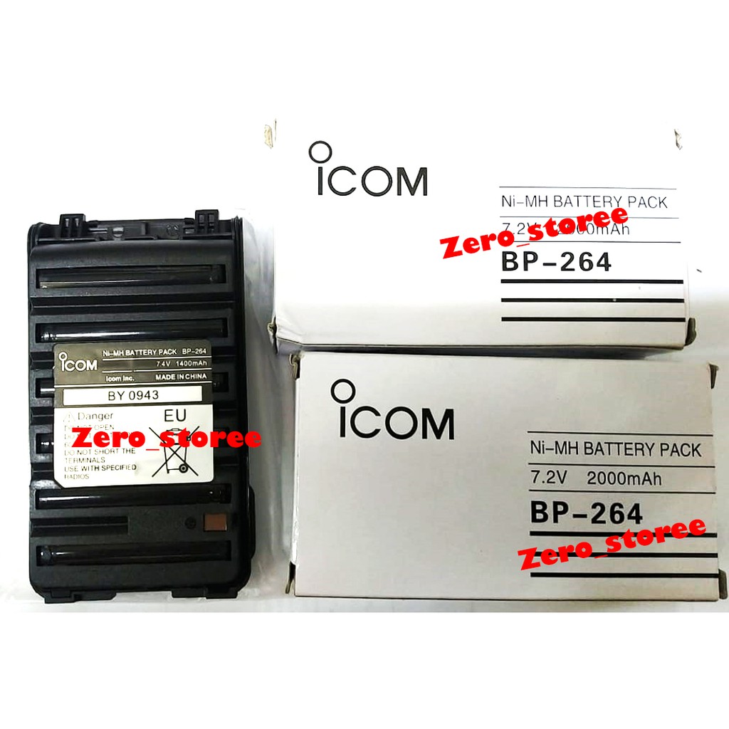 Baterai IC-V80 ICOM BP-264 BP264 IC Batre V80 V-80 IC-U80 U80 Nicad HT Baterai ICOM V80 BP 264 Ni-Mh Nicat