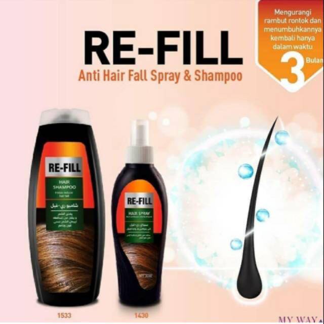 My way shampoo refill anti rambut rusak dan mengurangi rontok