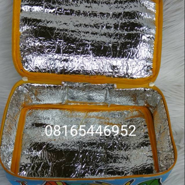 Souvenir ultah tas aluminium foil