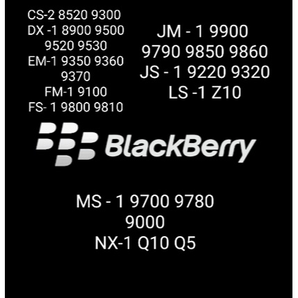 BATTERY DOUBLE POWER JS1 UNTUK BLACKBERRY ( 9220, 9320, 9720 ) - 2300MAH