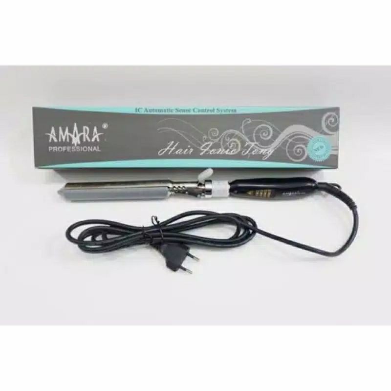 ORIGINAL klintong pengeriting Amara alat salon kecantikan catokan rambut pelurus keriting