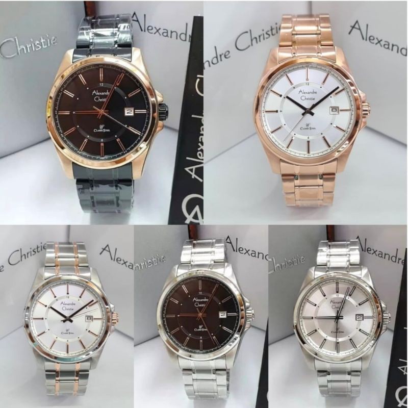 JAM TANGAN PRIA ALEXANDRE CHRISTIE 8502 AC 8502 Ac 8502 ORIGINAL [ GARANSI RESMI 1 TAHUN ]