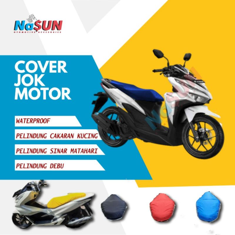 Sarung Jok Motor Cover Jok Nmax Vespa Pcx Beat Vario 160 Vario 150 Scoopy Yamaha Fazzio Aerox Supra 125  Honda Pcx Lexi