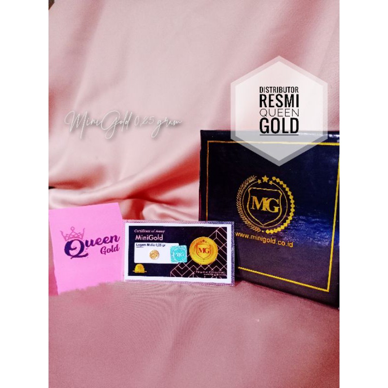 

MiniGold 0,25 gram White/Black Series