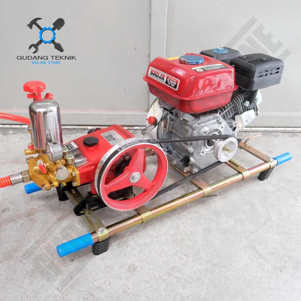 PAKET A22 Mesin Steam Cuci Motor Mobil SUMURA PS22A SET / Alat Mesin Power Sprayer Setim Cuci Mobil Motor ENGINE 5.5HP