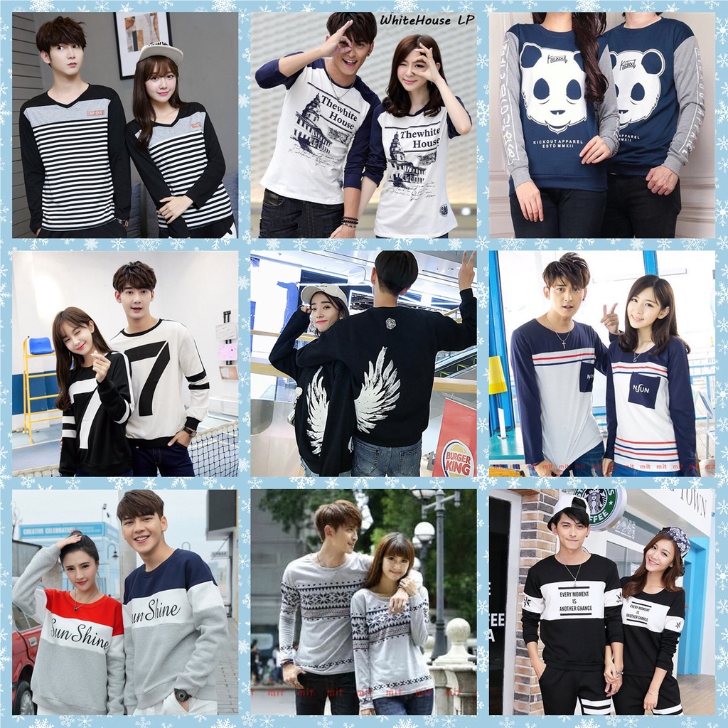 baju sweater couple switer kapel sweter kapelan pasangan lengan panjang tebal pacar sahabat capel