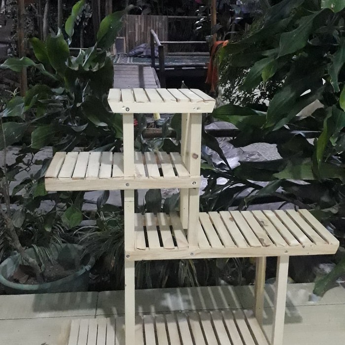 RAK Rak bunga rak tanaman kayu