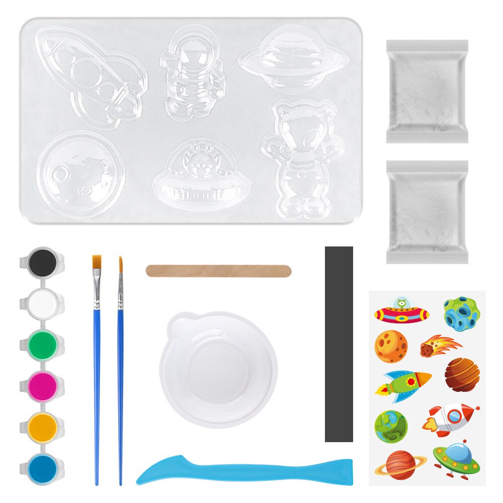 Set Melukis 3D Planet Luar Angkasa Mainan Outer Space Edukasi Anak DIY