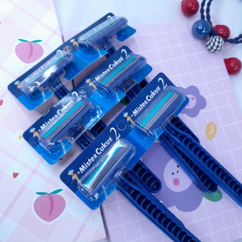 FGD Alat Cukur Jenggot Dan Kumis Isi 24Pcs Cukuran Jenggot Alat Cukur Kumis Grosir