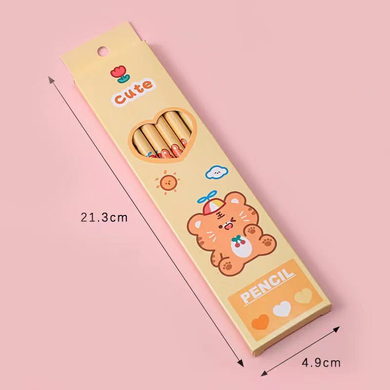 SET 6 PCS Pensil Unicorn Alat Tulis Cewek Lucu Anak Sekolah HB Pony