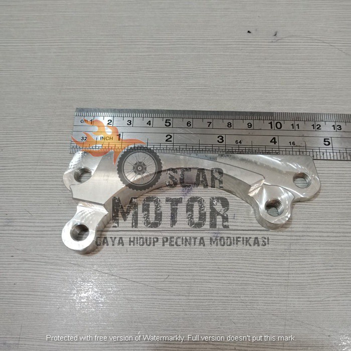 breket kaliper cakram 190 mm honda brembo nissin full cnc beat vario 110 beat fi scoopy old dll motor