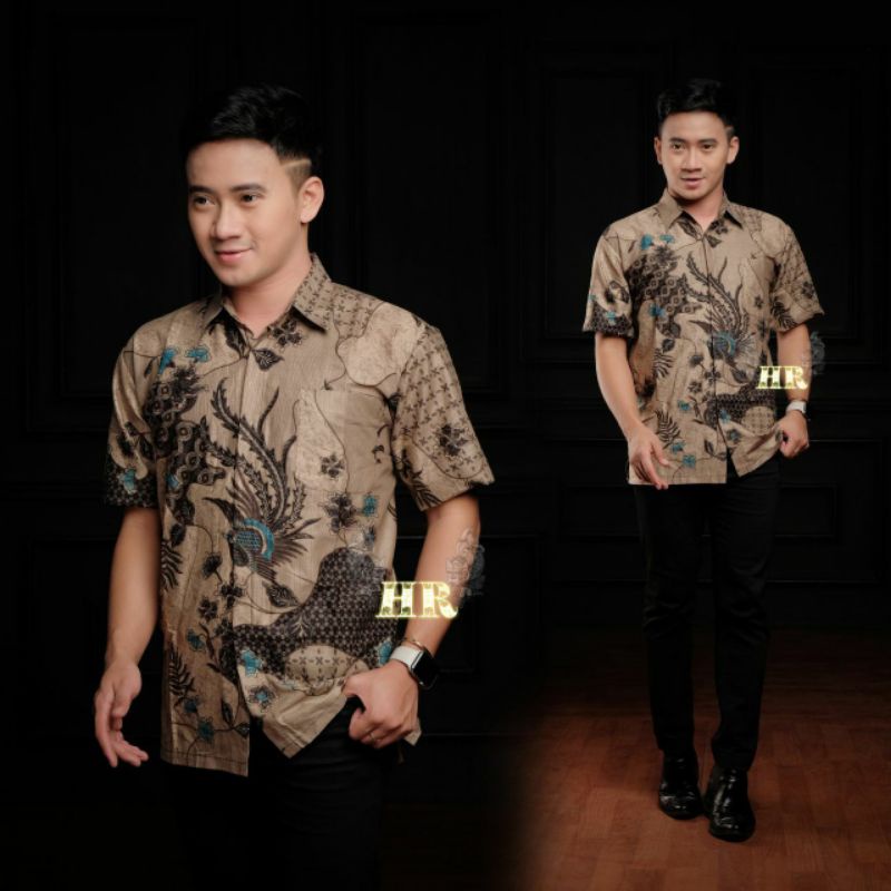 New Arrival Distro Batik Pria Bordir Sogan Batikaf Noto Arto Batik