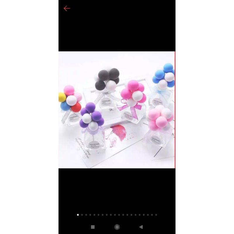 NEW HOT ITEM Parfum Pewangi Parfume Handmade Pastel Ballon Series Pajangan Hias Dashboard Mobil