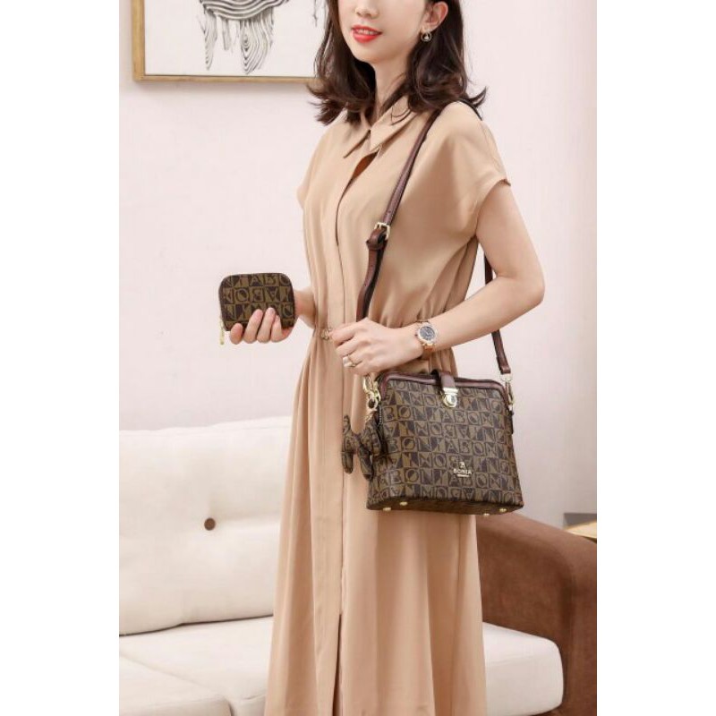 SLINGBAG BONIA 18121 2 in 1 WITH BOX