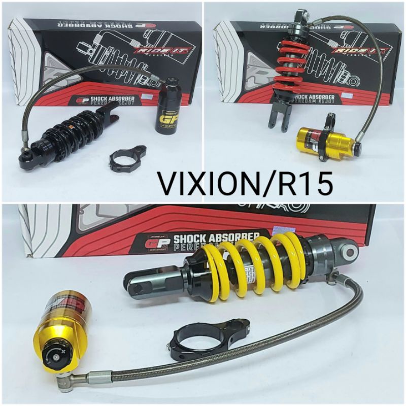 Jual Shok Shok Monoshock Ride Tabung Pisah Vixion Gp Gold Series