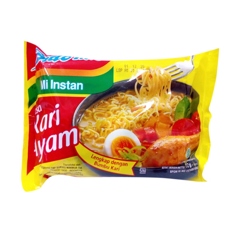 

Indomie Mie Kari Ayam 69Gr