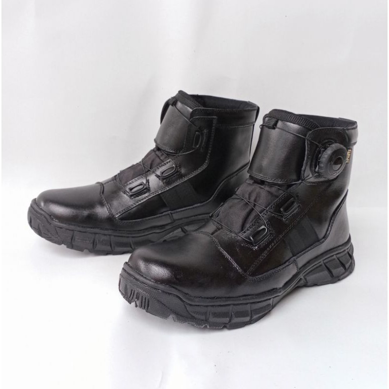 SEPATU PDH TALI PUTAR TNI, POLRI, SECURITY