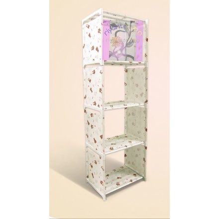 RAK HELM RAK PAJANGAN RAK PORTABLE RAK SUSUN  WHITE BEAR