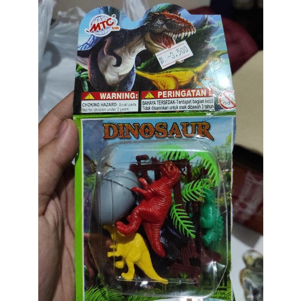 DINOSAURUS  Mainan Anak Edukasi Hewan Dinosaurus Plus Telur