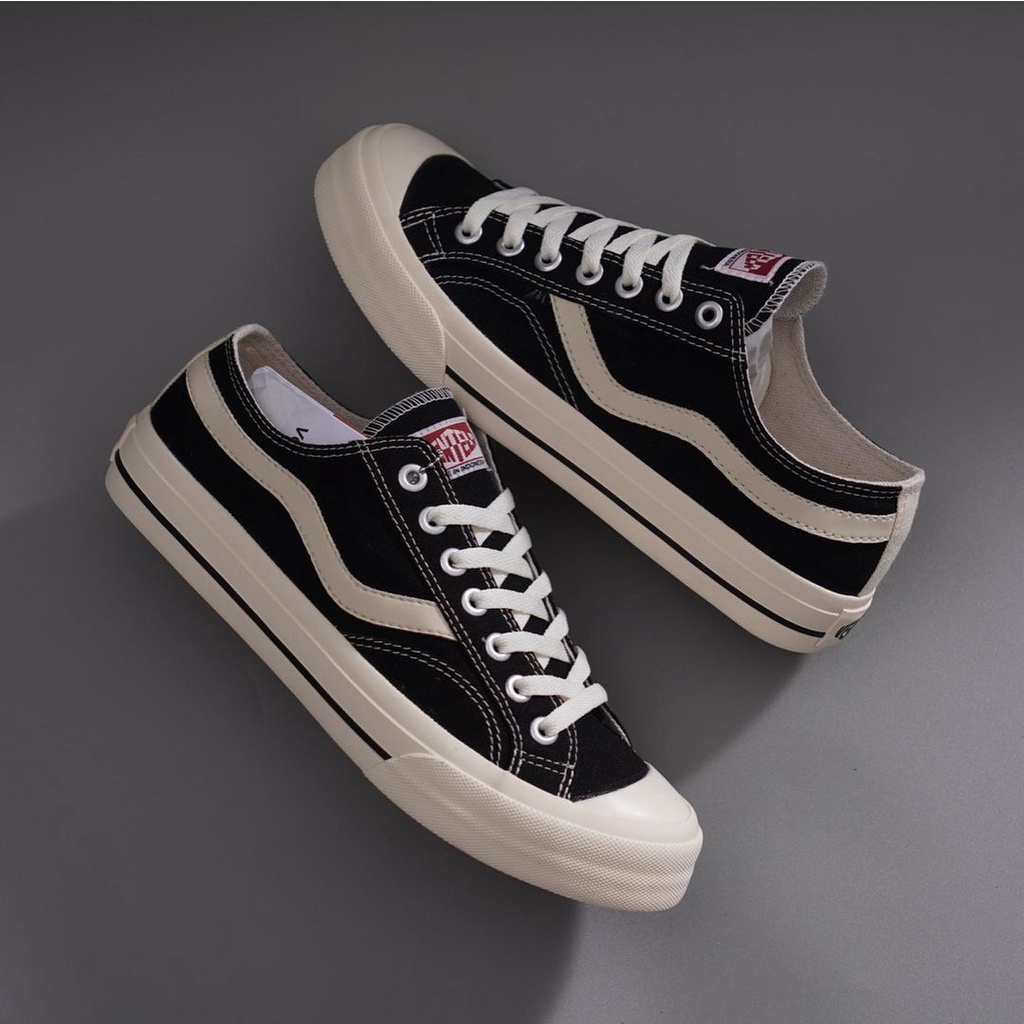 Sepatu Ventela Public Low Black Natural-1