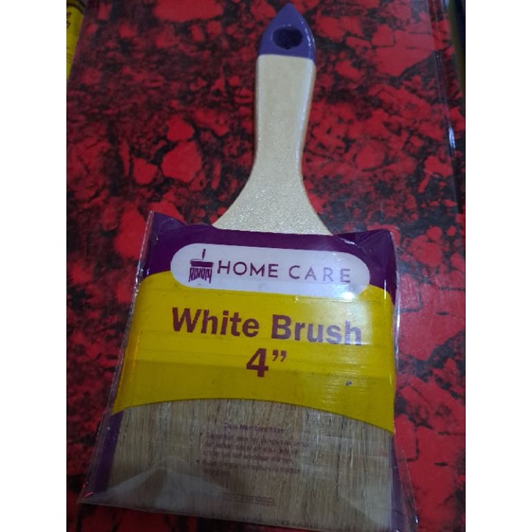 

kuas cat white brush 4 inch