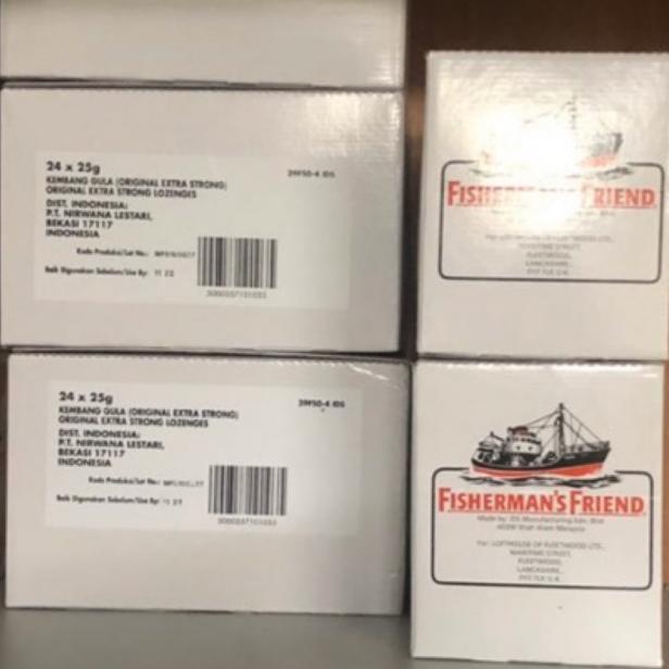 

Terbaru FISHERMAN FRIENDS 25 GRAM ( 1 BOX / 24 PC ) PGT