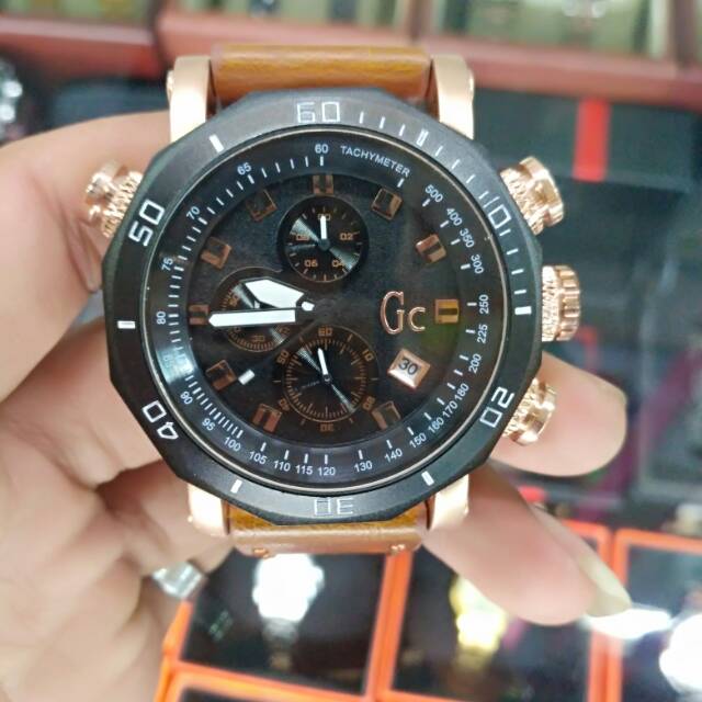 jamtangan pria/cowok Gc crhono aktif terbaru