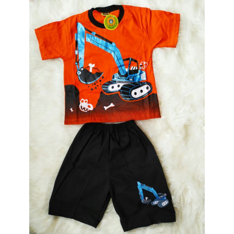 SETELAN BAJU ANAK BEKO LENGAN PENDEK