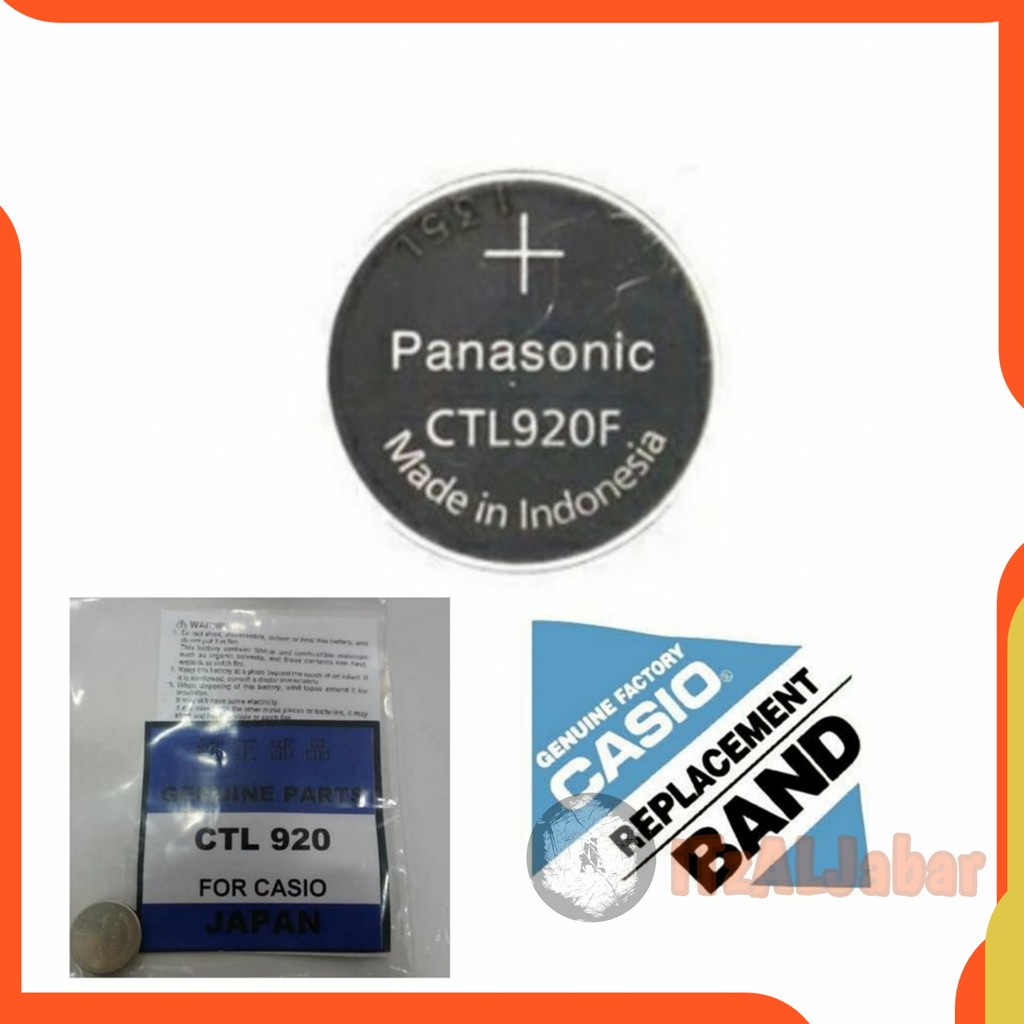 Baterai Panasonic CTL920F Baterai Casio CTL920F Rechargeable