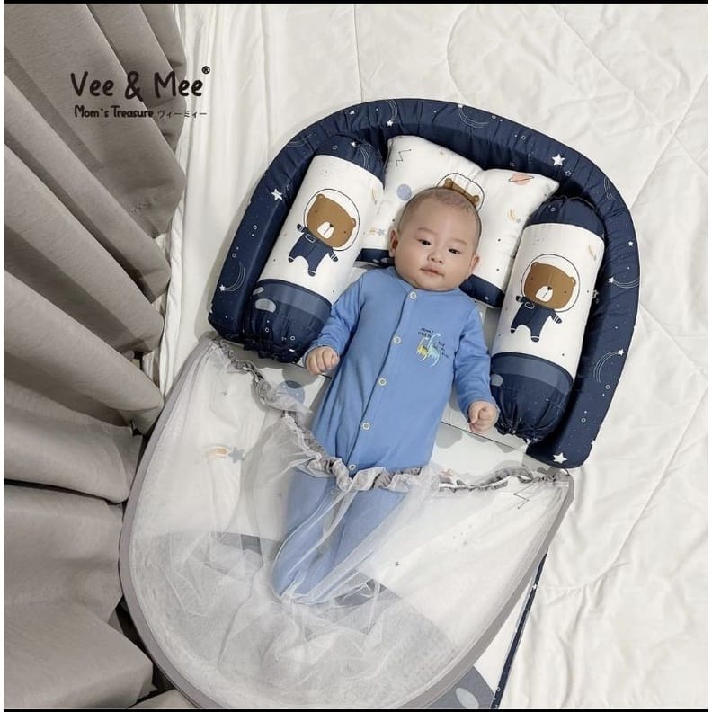 Vee&amp;Mee VMK1040 Kasur Lipat Oval Astronaut Bear