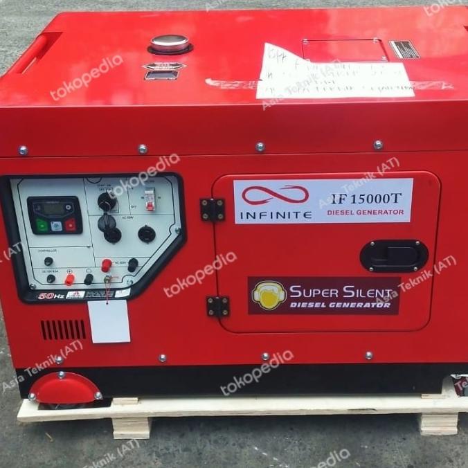 silent genset diesel 15 kva terlaris