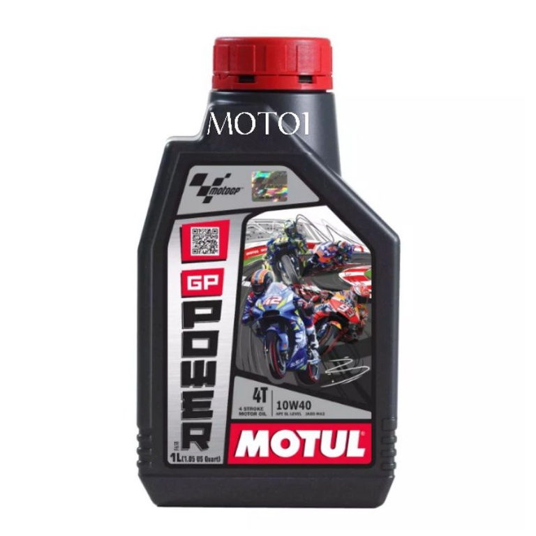 (Free Stiker)OLI MOTUL - MOTO GP POWER - SAE 10W40 - 1L