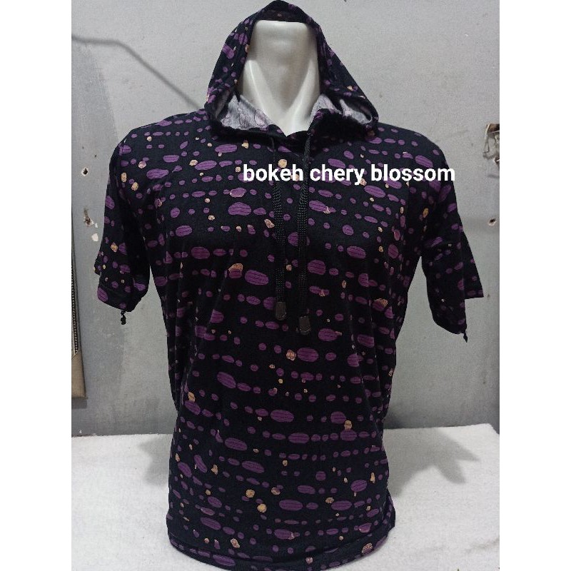 kaos hoodie bokeh size S-5XL