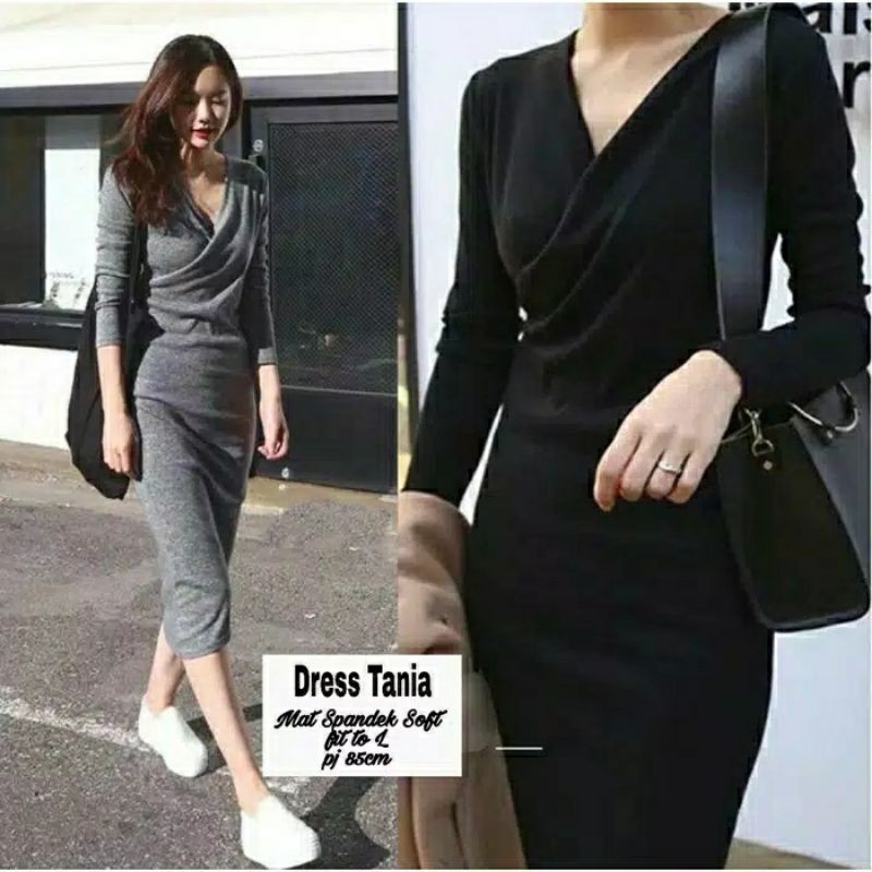 Dress V neck