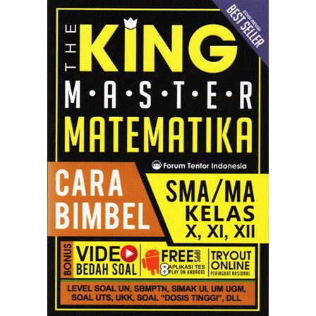 SMA The King Pocket Biologi Fisika Kimia Matematika Genius-MATEMATIKA MASTER