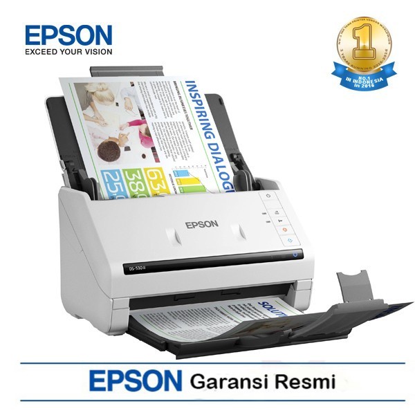 SCANNER EPSON DS 530 II /  EPSON SCANNER DS530 II WORKFORCE A4 DUPLEX  GARANSI RESMI