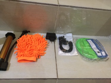 Pompa Angin Ban Sepeda Balon Kasur Bantal Renang Angin Mini Portable - Emas