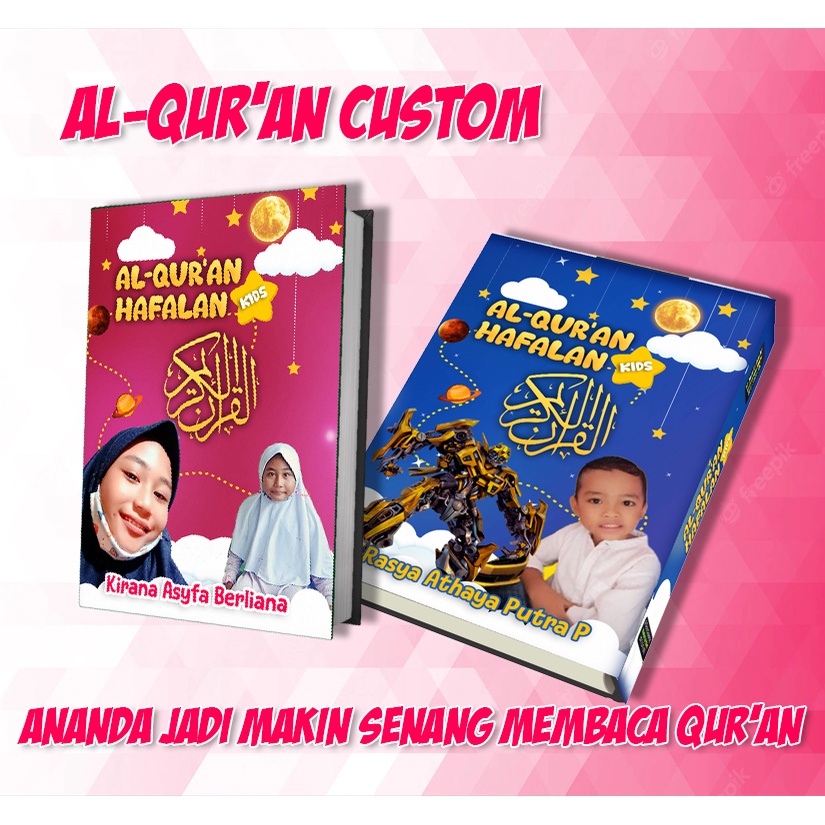 

Quran Custom Foto dan Nama