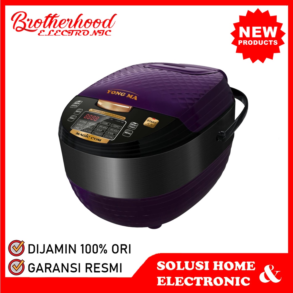 (BISA COD) (TERMURAH) MAGIC COM YONG MA 8027 / RICE COOKER YONG MA YMC 8027 / SMC 8027 / YMC802 2L (