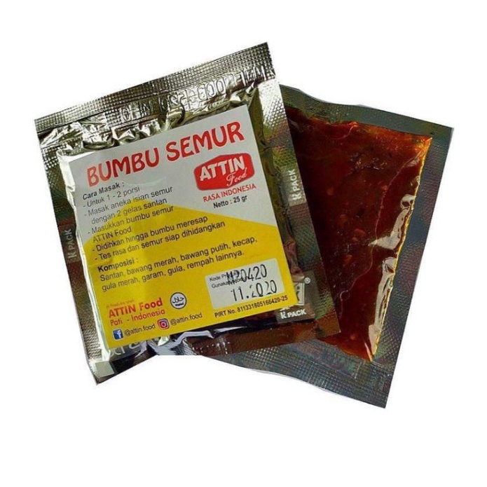 

Bumbu Semur 25 gr (5's) Attin Food