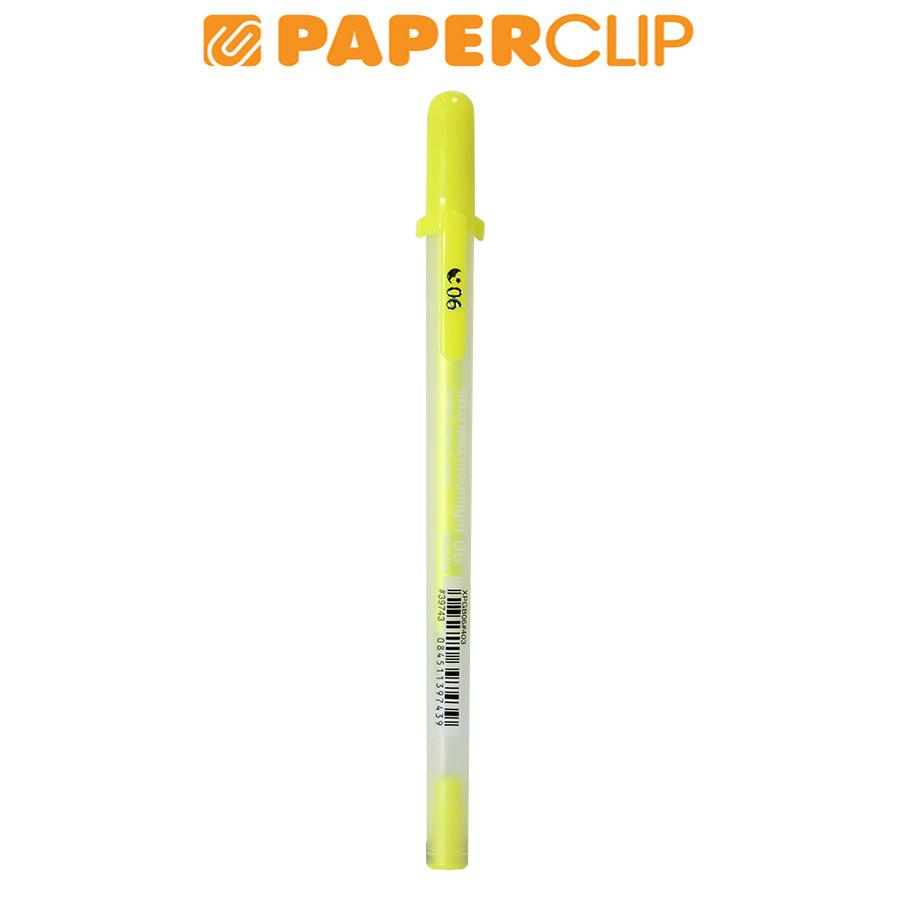 

BALLPOINT SAKURA GELLY ROLL MOONLIGHT XPGB06-403 06 FLUORESCENT YELLOW