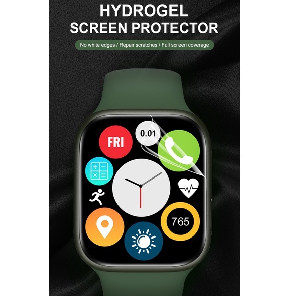 PWY HYDROGEL Anti gores APPLE WATCH SERI 8 / SERI 7 (41mm / 45mm) SERI SE (2020 / 2022) SERI 6 / 5 / 4 (40mm / 44mm) / SERI 3 / 2 / 1 (38mm / 42mm)