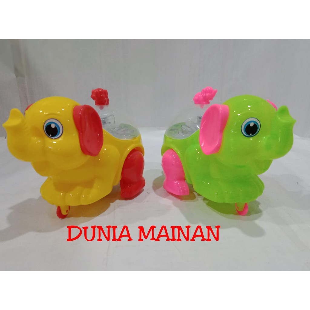 Mainan Robot Gajah Tarik